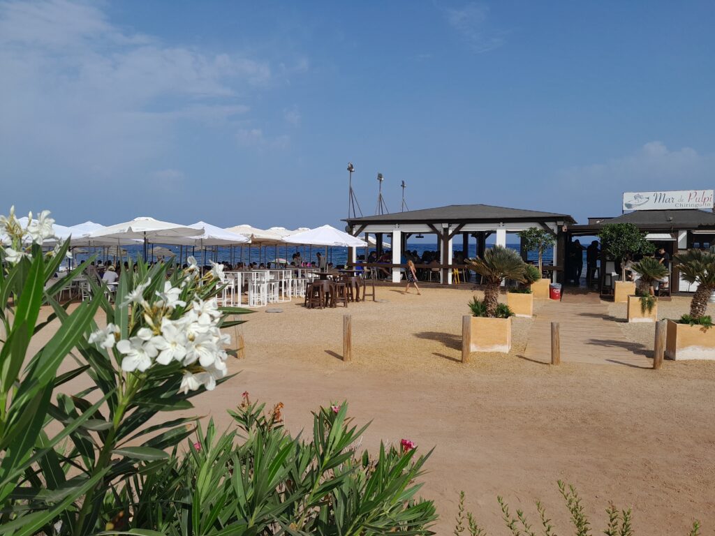 Mediterraan paradijs - strandbar